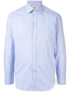 Kent & Curwen Striped Regular-fit Shirt - Blue