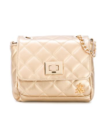 Quilted Bag - Kids - Leather - One Size, Grey, Xavem Kids