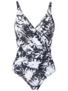 Lygia & Nanny - Printed Bodysuit - Women - Polyamide - 40, Black, Polyamide