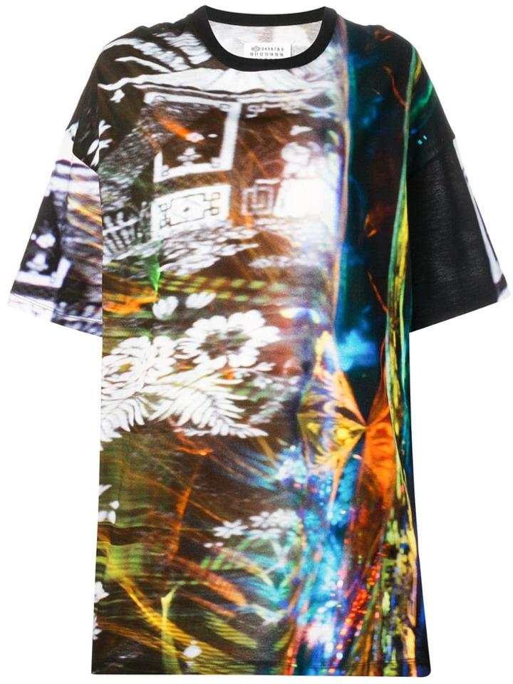 Maison Margiela Blurred Print T-shirt - Black