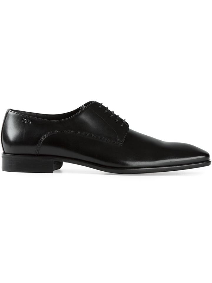 Boss Hugo Boss Formal Derby Shoes - Black