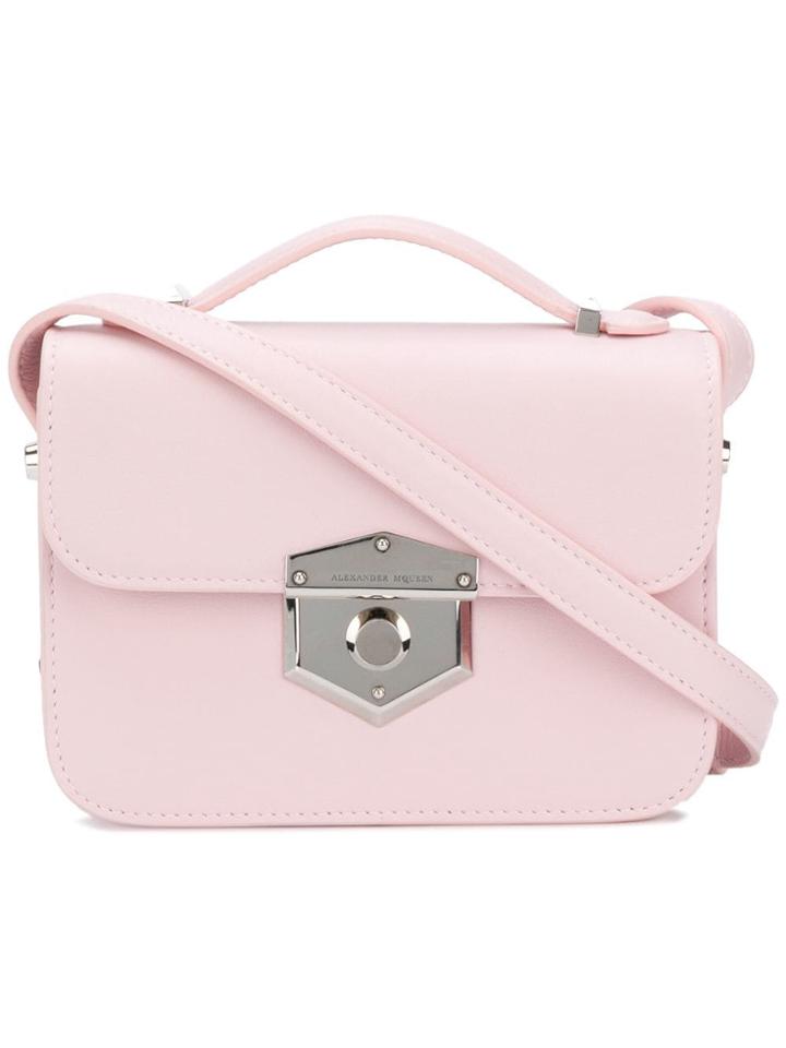 Alexander Mcqueen Small Wicca Shoulder Bag - Pink