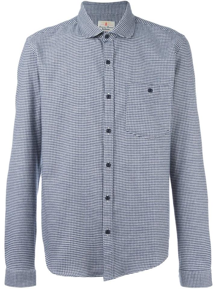 Barbour 'errol' Shirt, Men's, Size: Medium, Blue, Cotton