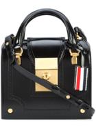 Thom Browne Brogue Mrs. Thom Mini In Calf Leather - Black