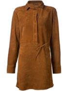 Rag & Bone Goat Skin Shirt Dress