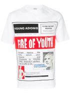 Loewe Fire Of Youth Poster T-shirt - White