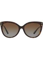 Michael Kors Tinted Cat Eye Sunglasses - Brown