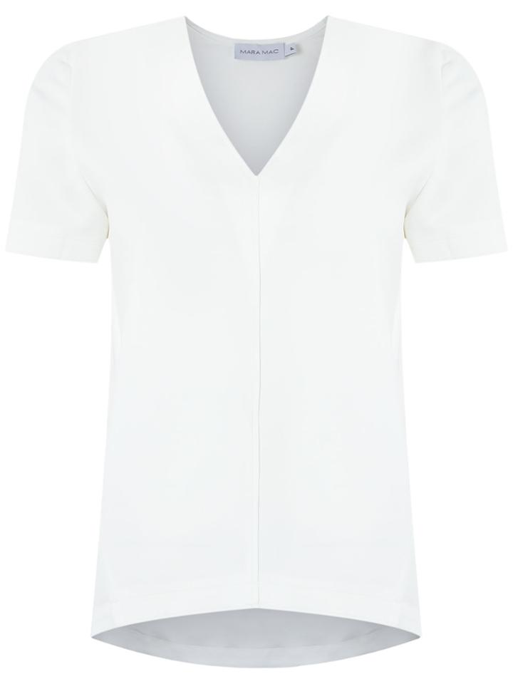 Mara Mac Panelled V-neck Blouse - Unavailable