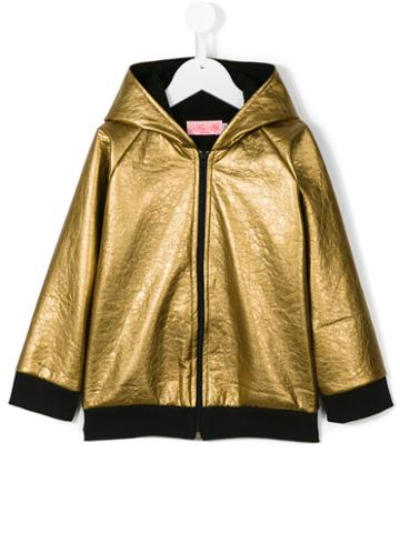 Bang Bang Copenhagen Gold Fever Hooded Jacket, Size: 6 Yrs, Grey
