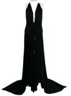 Dsquared2 Light Crepe Long Dress - Black