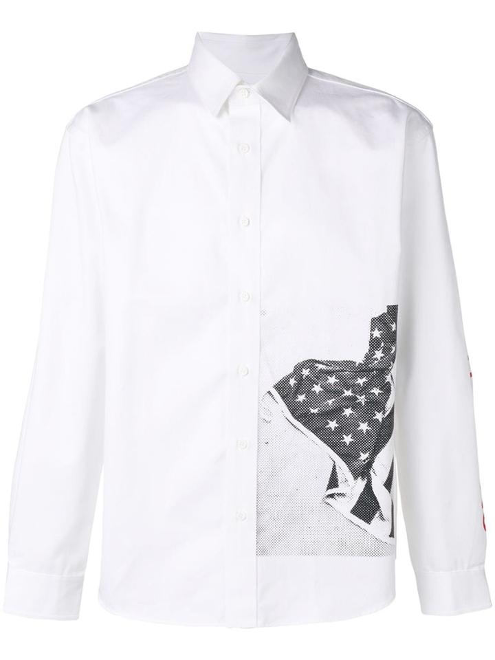 Calvin Klein Jeans Printed Shirt - White