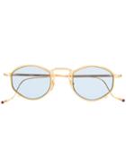 Jacques Marie Mage Tinted Round Sunglasses - Gold