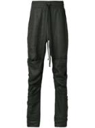 Lost & Found Rooms Ruched Drop-crotch Trousers - Black