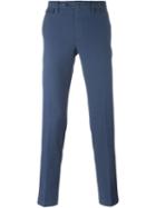 Pt01 Slim Fit Trousers, Men's, Size: 48, Blue, Cotton/spandex/elastane