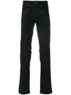 Versace Collection Slim Fit Denim Jeans - Black
