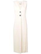3.1 Phillip Lim Long Vest Dress With Slits - Neutrals