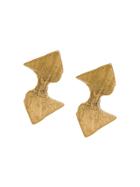 Imogen Belfield Double Star Stud Earrings - Gold