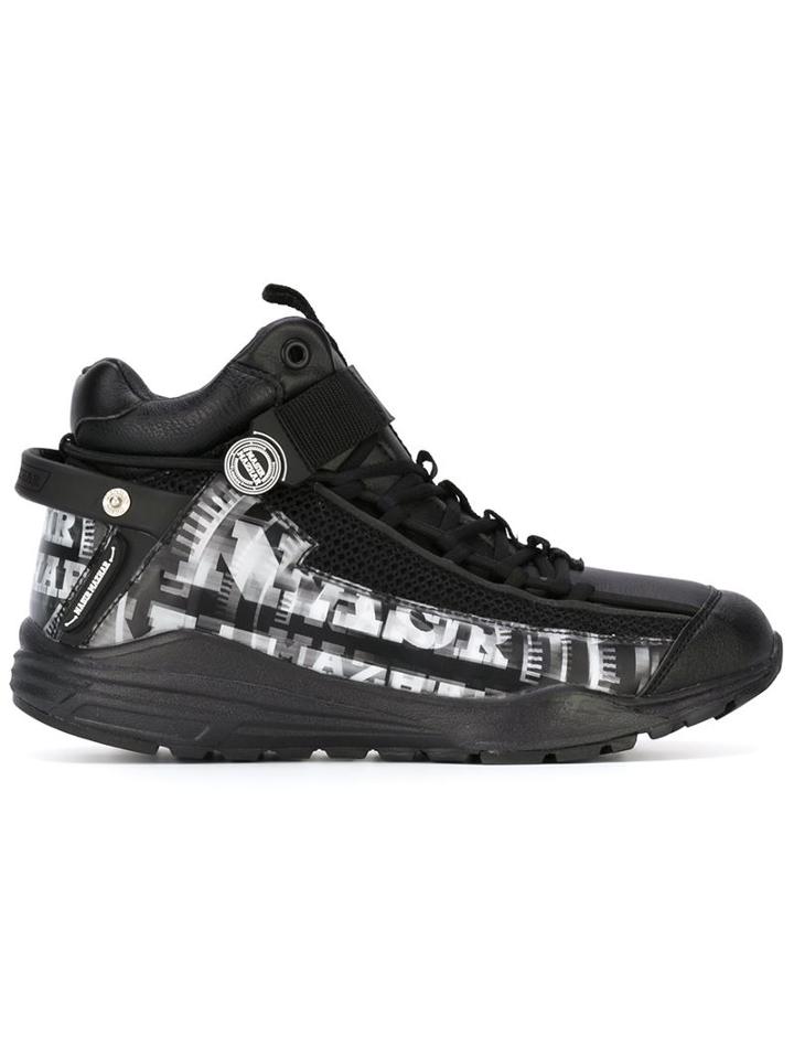 Nasir Mazhar Print Lace Up Sneakers