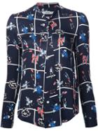 Julien David Printed Longsleeved Blouse