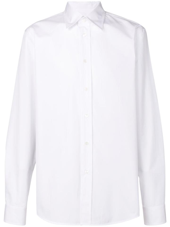 Marni - Classic Collar Shirt - Men - Cotton - 50, White, Cotton