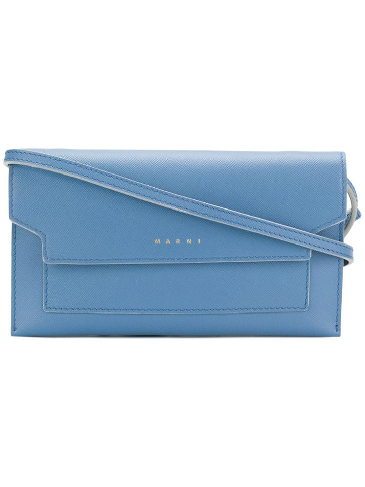 Marni Mini Crossbody Bag - Blue