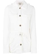 Semicouture - Jersey Jacket - Women - Cotton - 38, White, Cotton