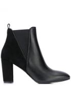 Albano Slip-on Ankle Boots - Black