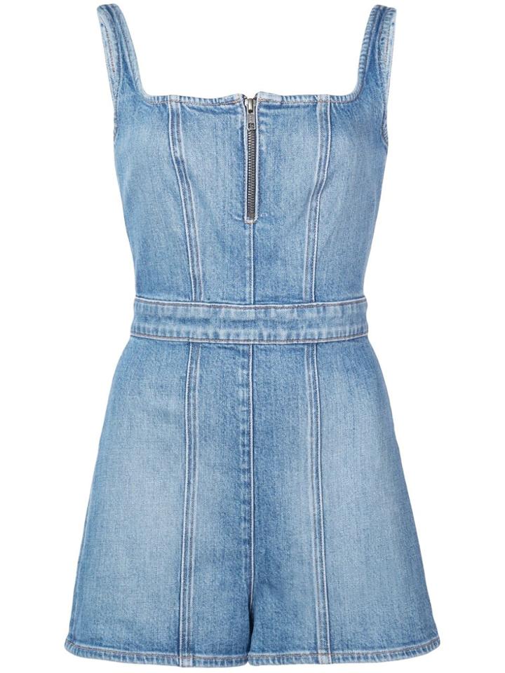 Alice+olivia Gorgeous Playsuit - Blue