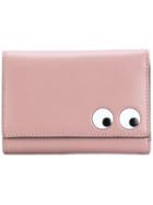 Anya Hindmarch Eyes Trifold Wallet - Pink & Purple