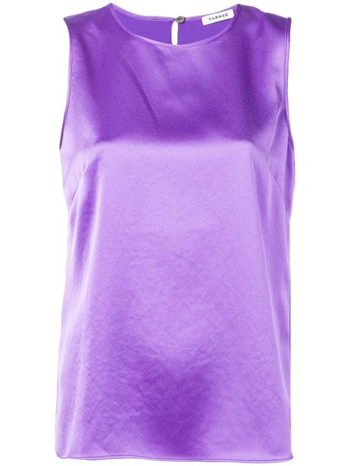 P.a.r.o.s.h. Crepe Top - Purple