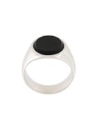 Tom Wood 'oval' Ring, Men's, Size: 60.1, Metallic