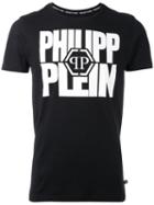 Philipp Plein - Logo Print T-shirt - Men - Cotton - M, Black, Cotton