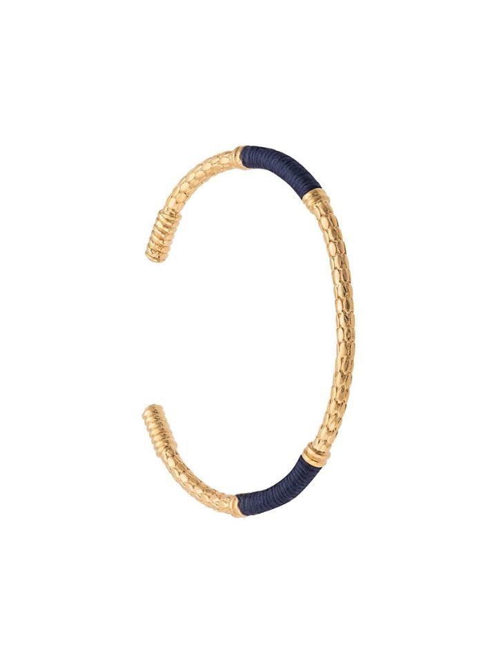 Aurelie Bidermann Textured Cuff Bracelet - Gold