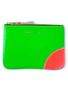 Comme Des Garcons Fluo Zip Pouch