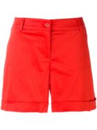 P.a.r.o.s.h. Turn Up Shorts - Red