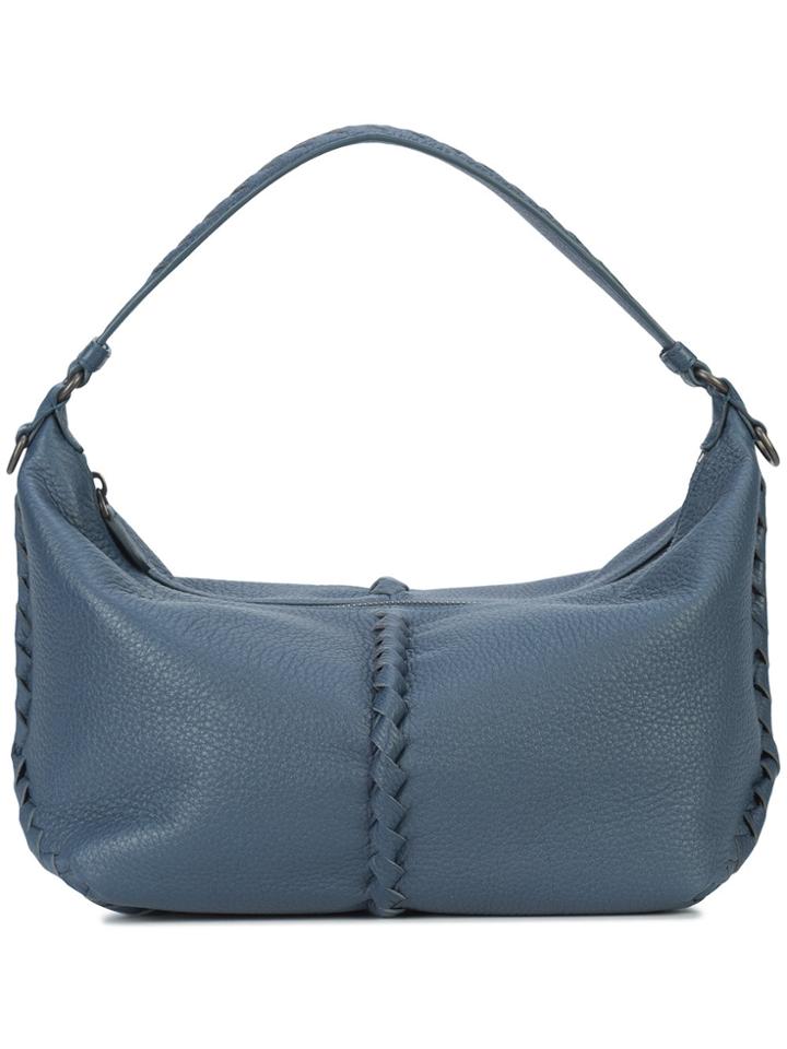 Bottega Veneta Small Cervo Hobo Bag - Blue