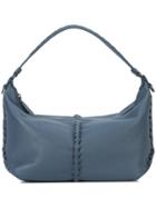 Bottega Veneta Small Cervo Hobo Bag - Blue