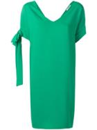 P.a.r.o.s.h. Tie Sleeve Dress - Green