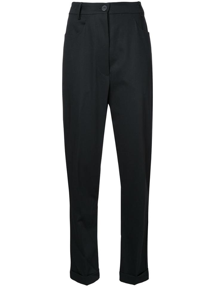 Rundholz Drop-crotch Skinny Trousers - Black