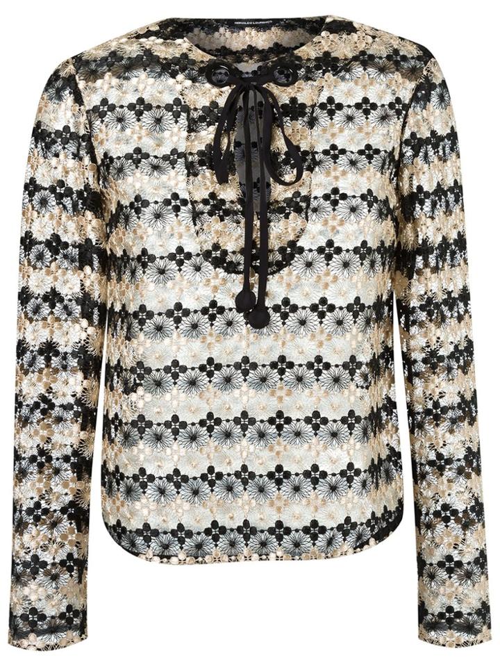 Reinaldo Lourenço Lace Blouse - Nude & Neutrals