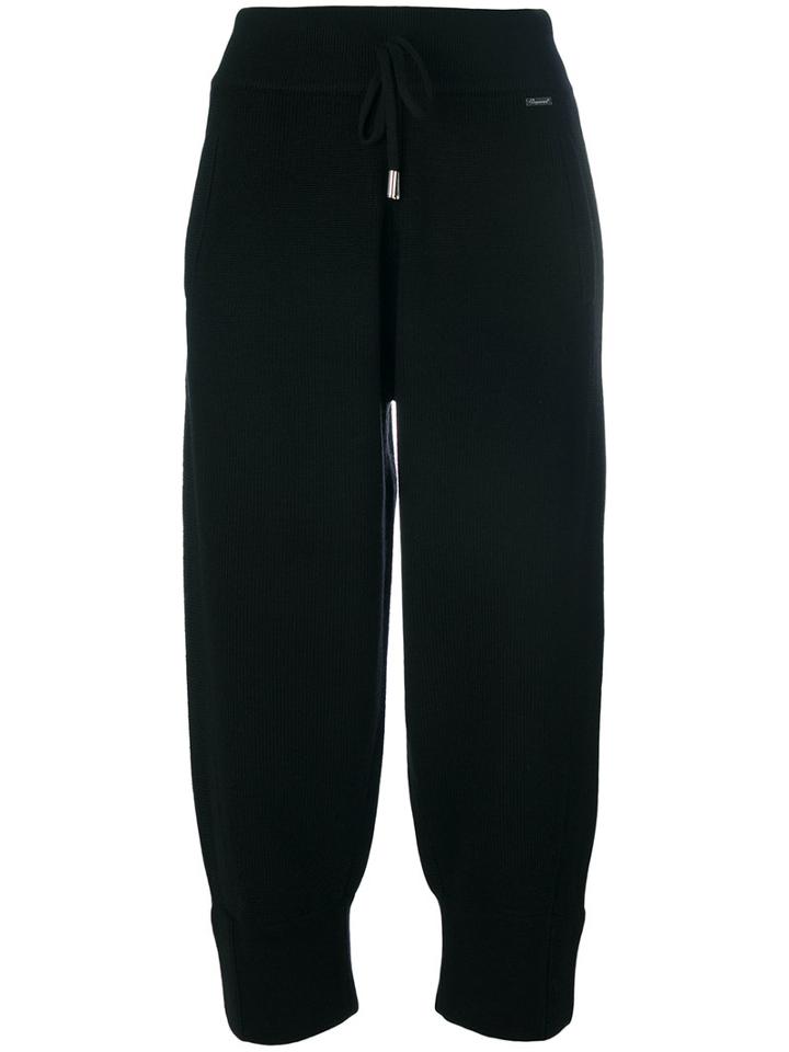 Dsquared2 - Slim Logo Track Trousers - Women - Wool - M, Black, Wool