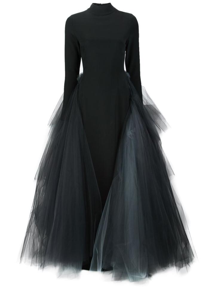 Christian Siriano Layered Tule Gown