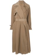 Max Mara Taffeta Duster Coat - Neutrals