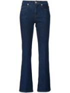 Sonia Rykiel Flared Jeans, Women's, Size: 42, Blue, Cotton/spandex/elastane