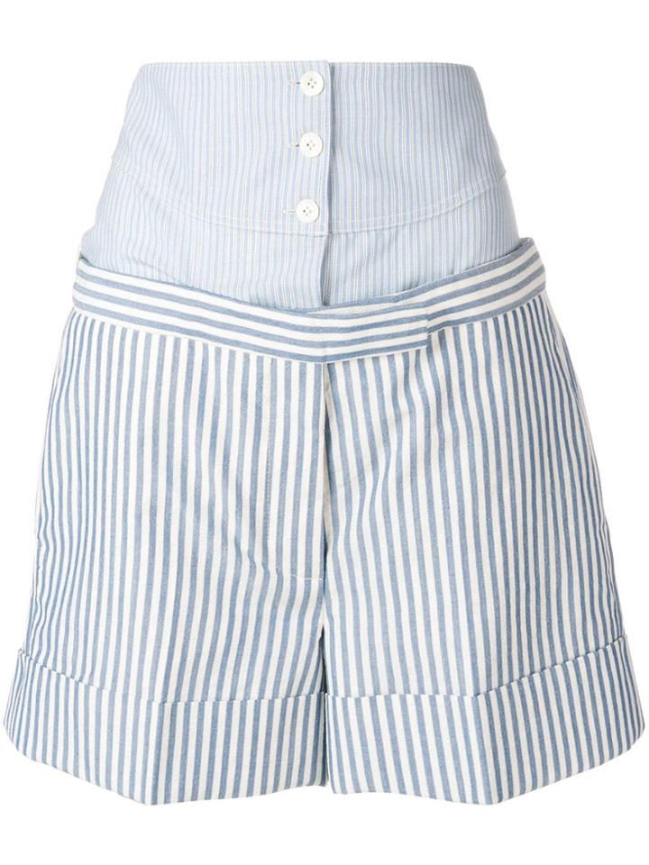 Thom Browne Boxer Yoke Mini Short - Blue