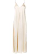 Forte Forte Long-line Slip Dress - Neutrals