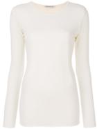 Stefano Mortari Fine Knit Jumper - White