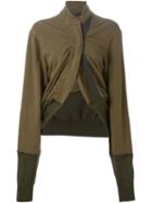 Haider Ackermann Gathered Cropped Jacket