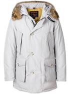 Woolrich Fur Trim Puffer Jacket - Grey