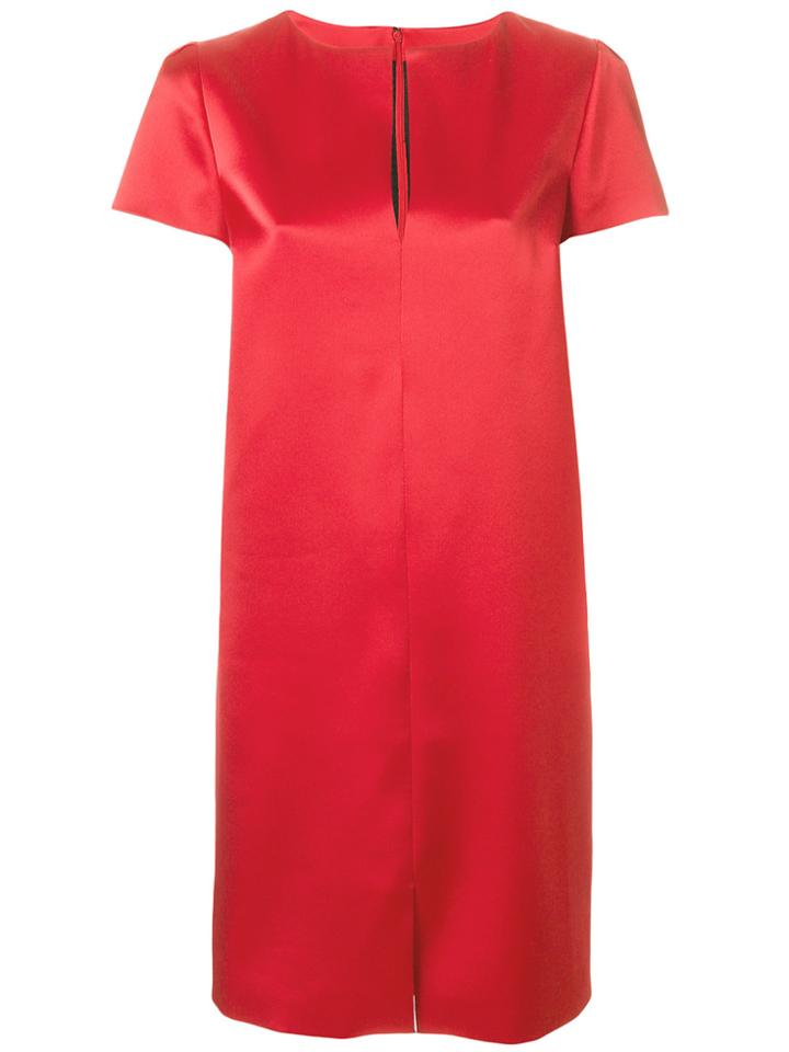 Gianluca Capannolo V-neck Dress - Red